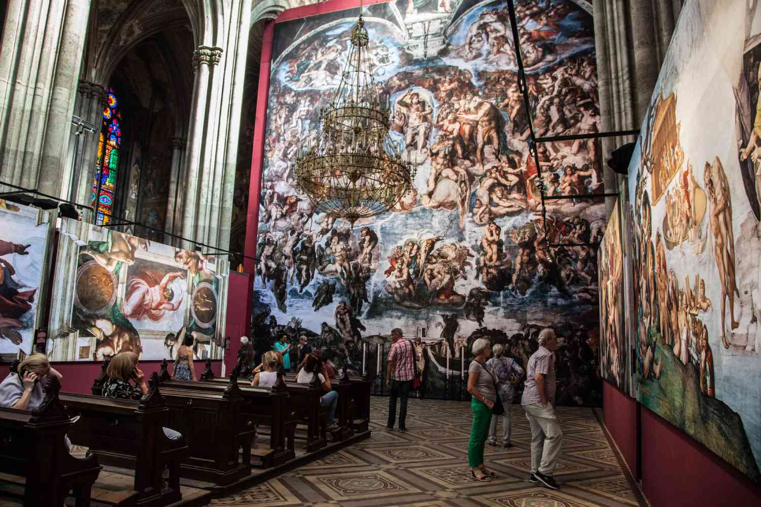 Michelangelos Sixtinische Kapelle in Wien: Die Ausstellung