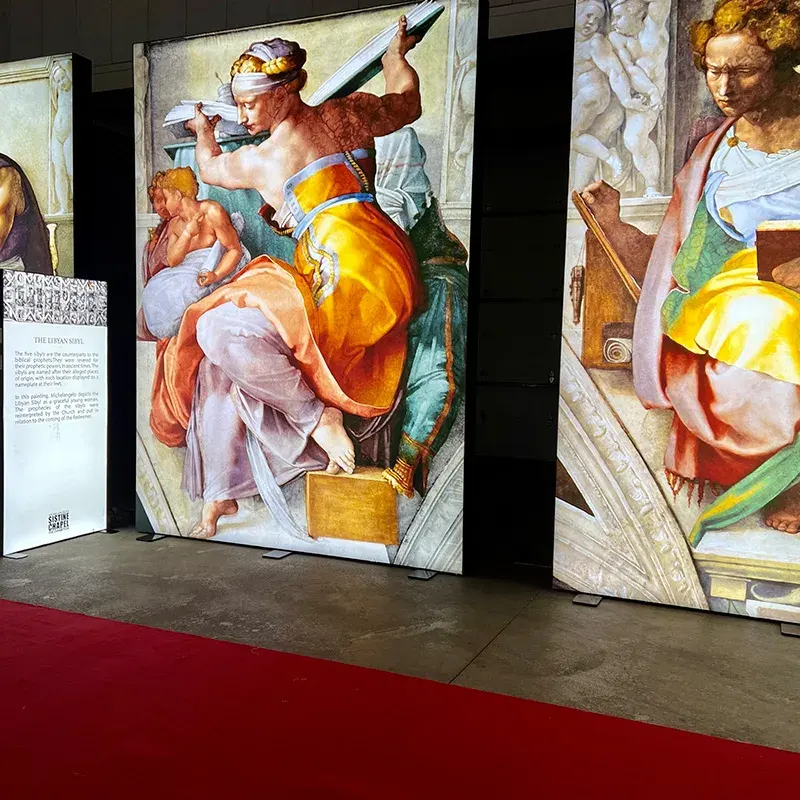 Michelangelo's Sistine Chapel: Boston Exhibit